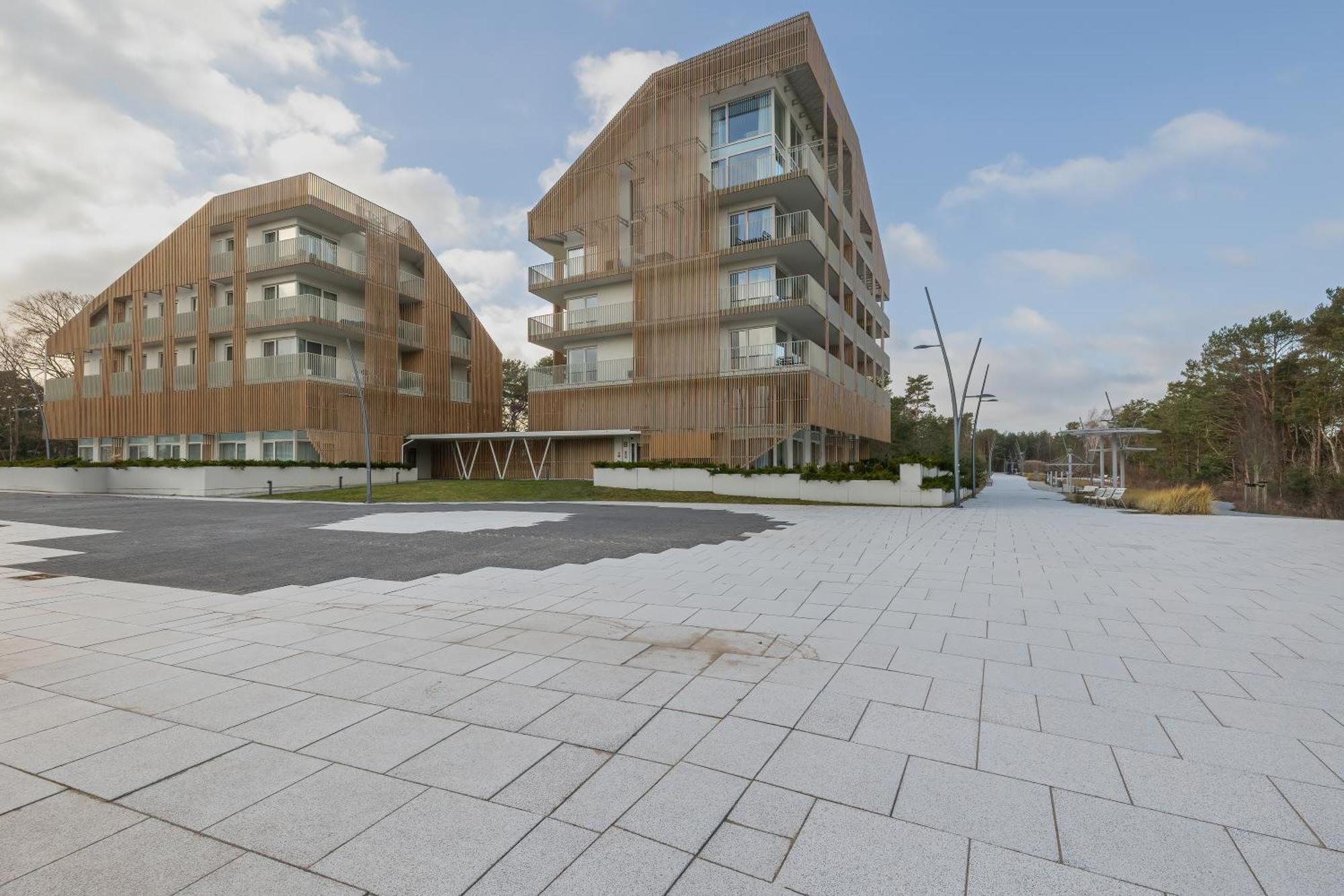 Wyspa Uznam Promenada Apartament Na Wydmie Swinemünde Exterior foto