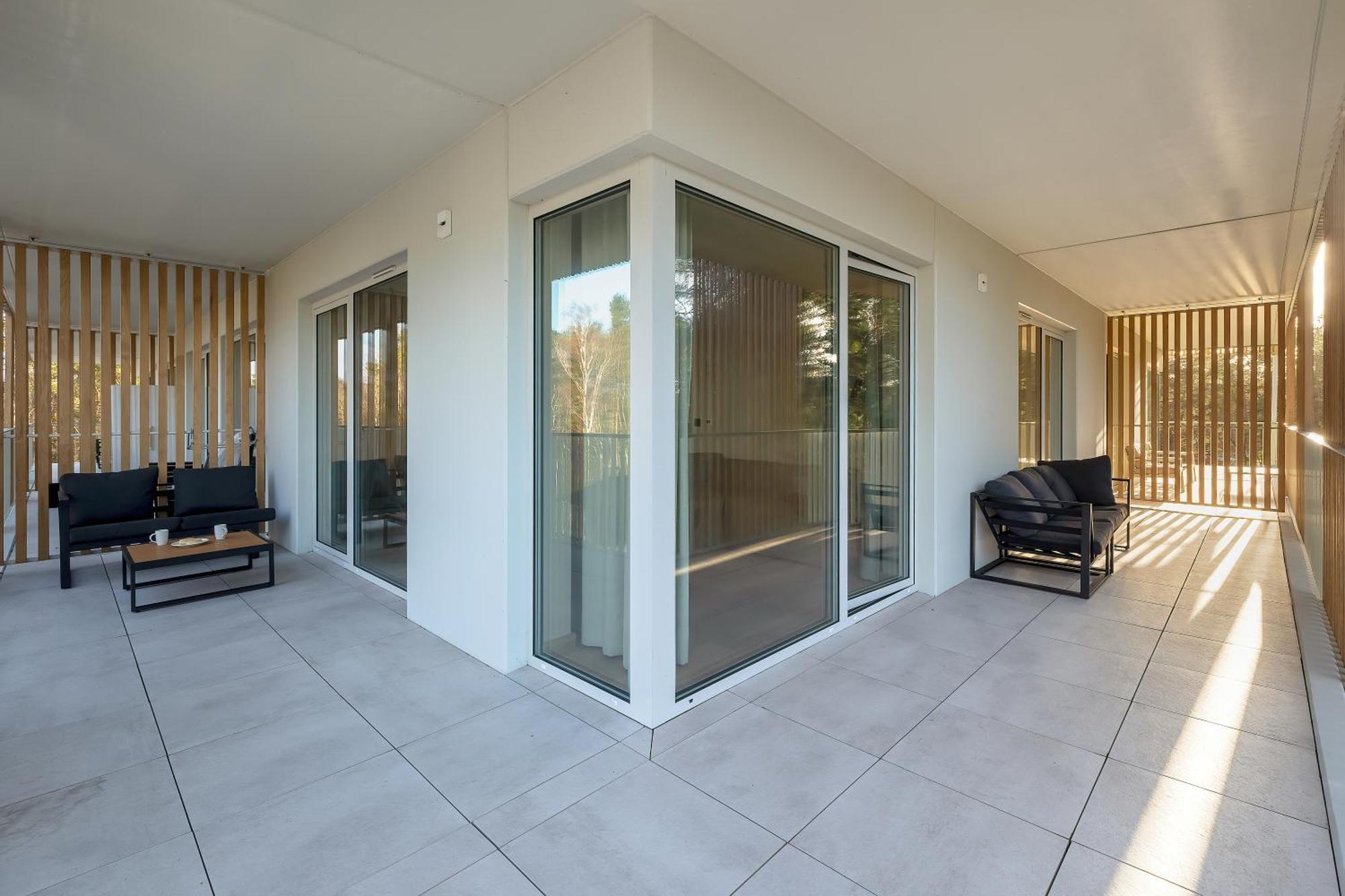 Wyspa Uznam Promenada Apartament Na Wydmie Swinemünde Exterior foto
