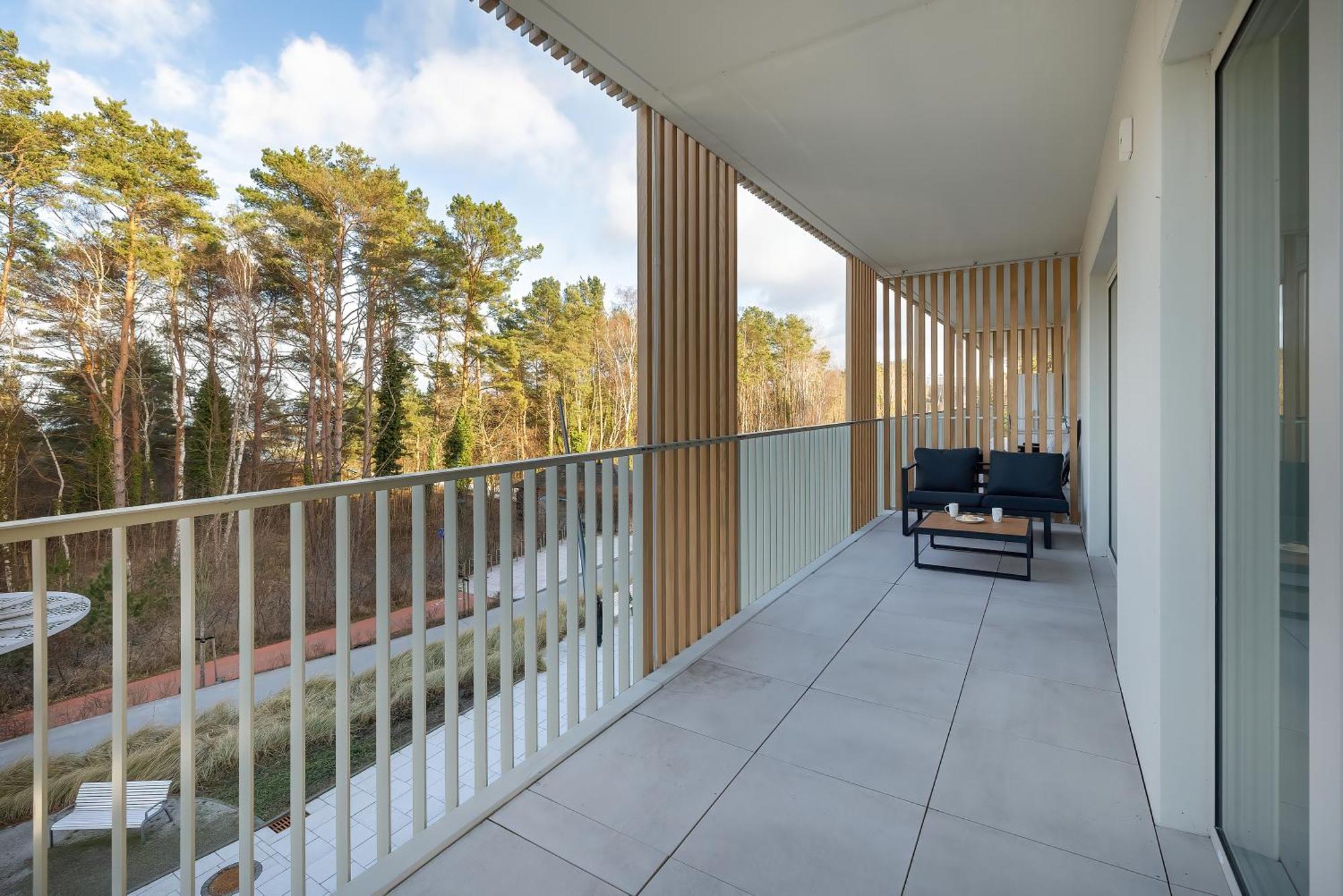 Wyspa Uznam Promenada Apartament Na Wydmie Swinemünde Exterior foto