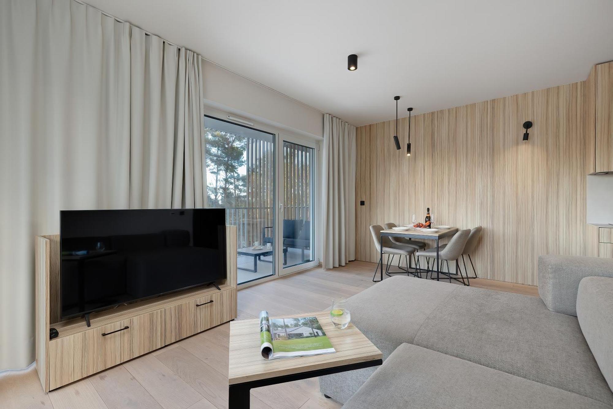 Wyspa Uznam Promenada Apartament Na Wydmie Swinemünde Exterior foto